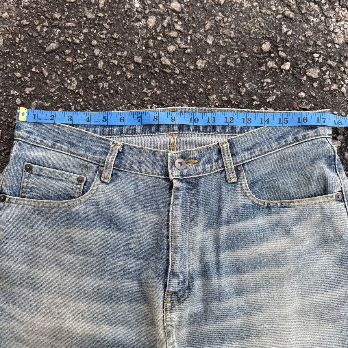 Japanese Brand Vintage Japanese Brand Faded Rusty Blue Denim Jean Pants Size US 35 - 6 Thumbnail