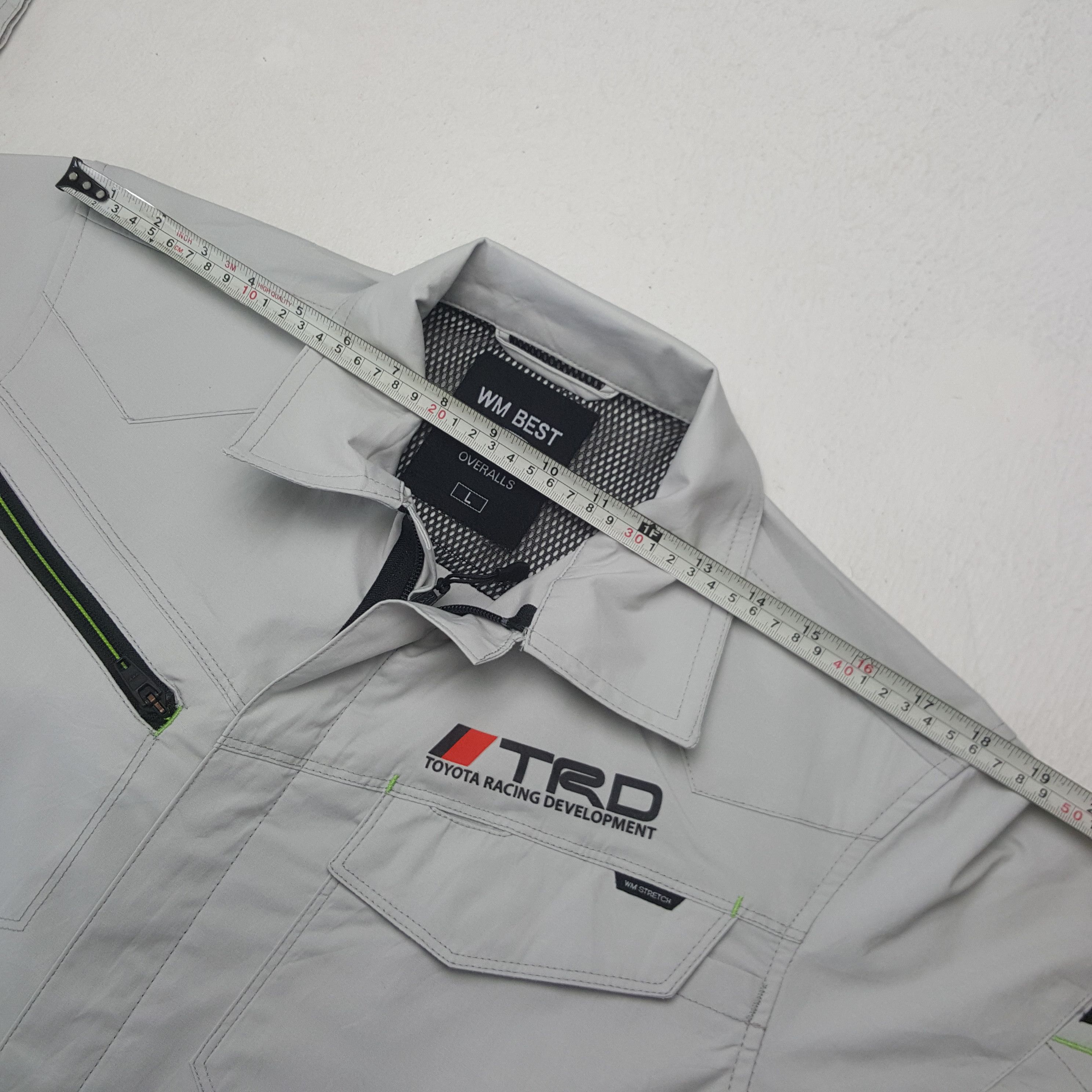 Japanese Brand × Vintage Vintage Toyota Racing Development TRD Coveral Jacket C286N17 Size US M / EU 48-50 / 2 - 12 Thumbnail