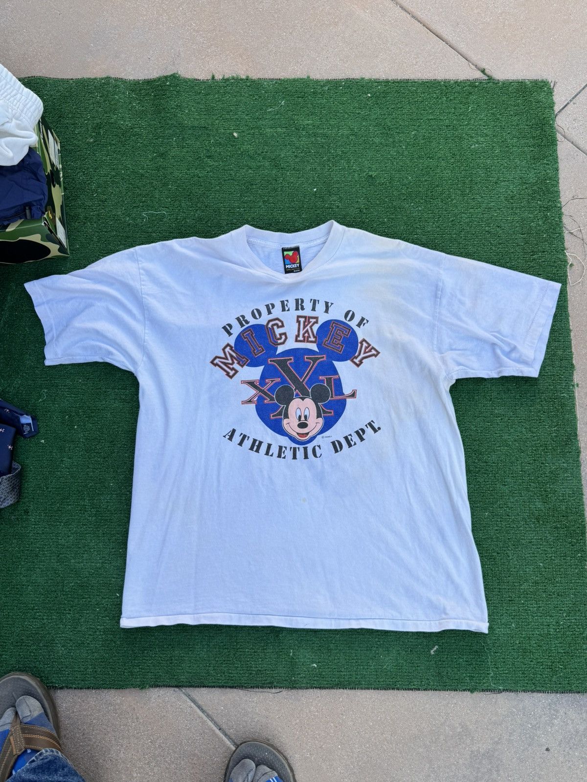 Disney Disney Mickey Mouse Athletic DPT. T-shirt Size US L / EU 52-54 / 3 - 1 Thumbnail