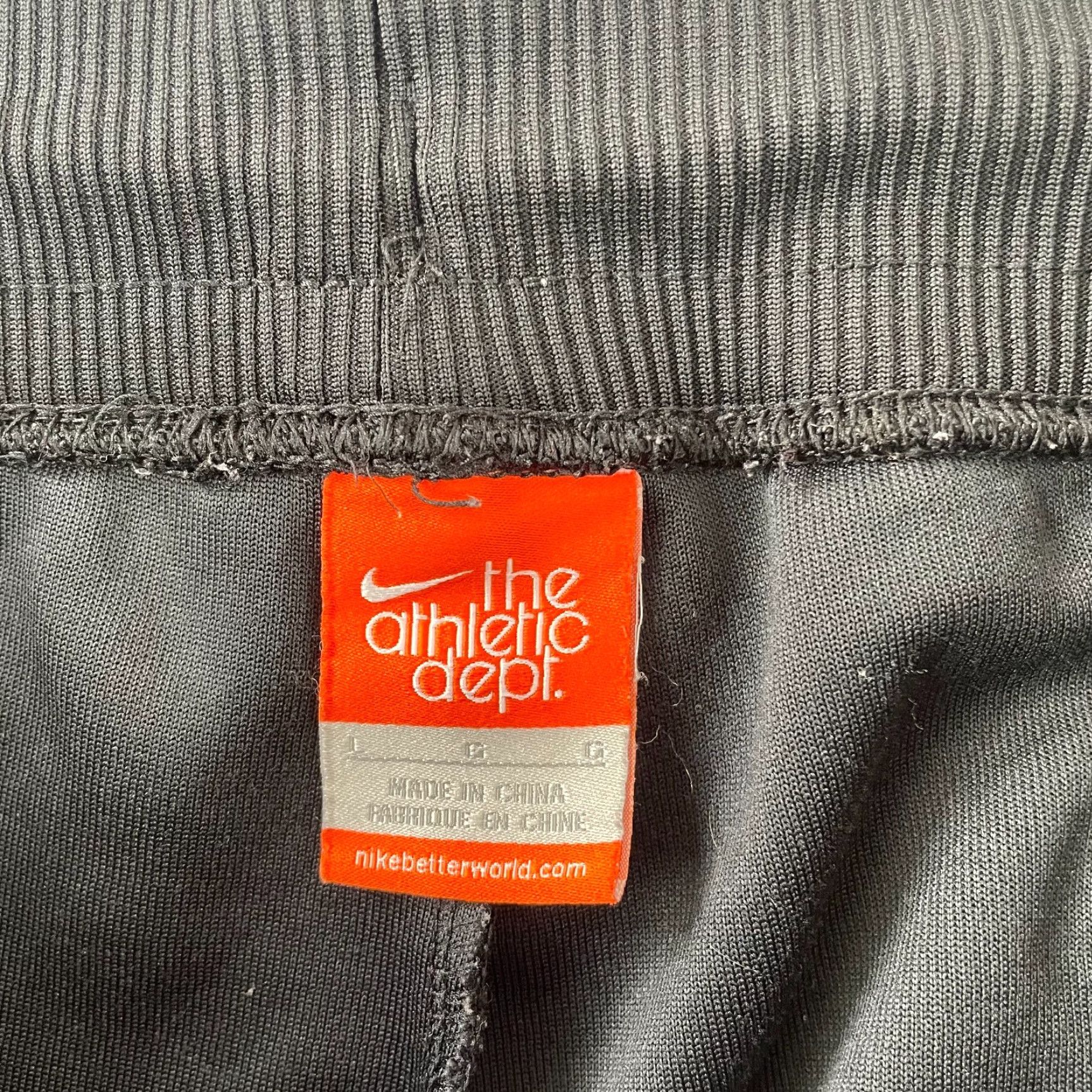 Nike NIKE Striker Warm Up Pants Women L Black Striped Ankle Zip Activewear Size 36" / US 14 / IT 50 - 2 Thumbnail