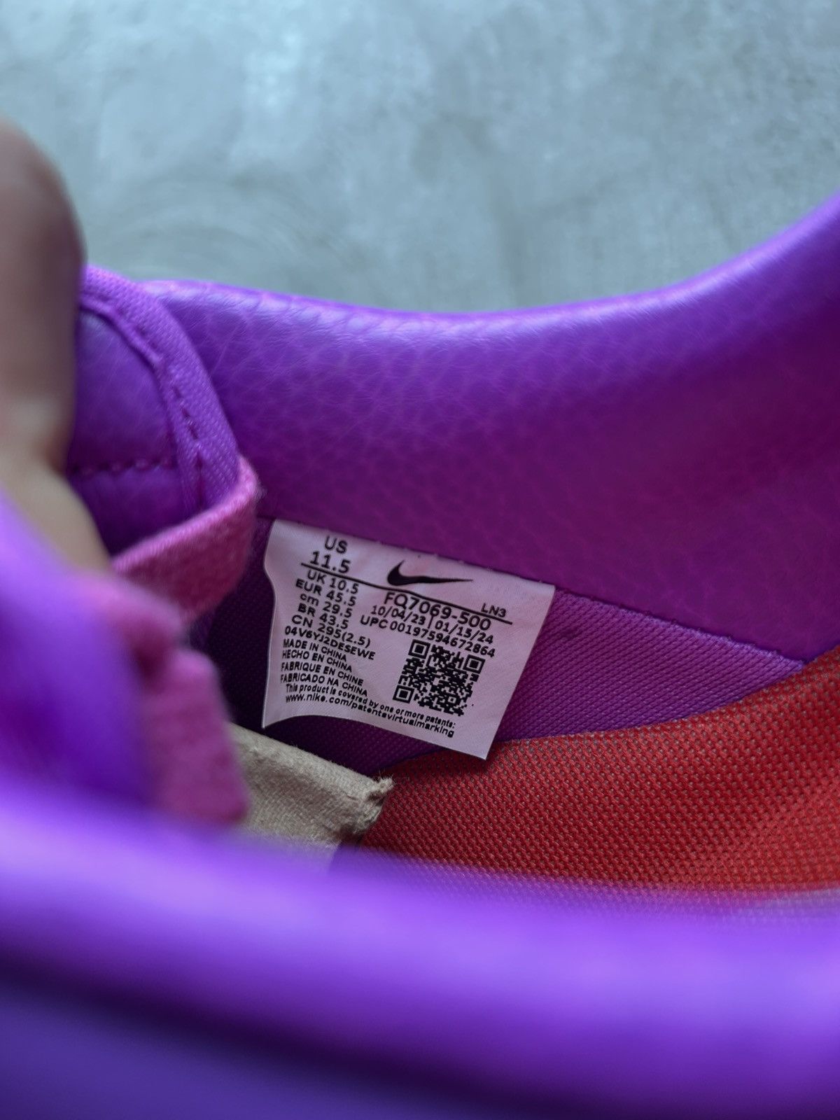 Cactus Plant Flea Market × Nike CPFM x Nike AF1 Fuchsia Size US 11.5 / EU 44-45 - 6 Thumbnail