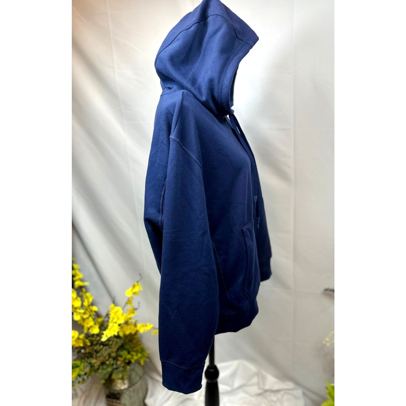 Other Unisex All in Motion Drawstring Kangaroo Pouch Hoodie Blue L Size L / US 10 / IT 46 - 5 Thumbnail