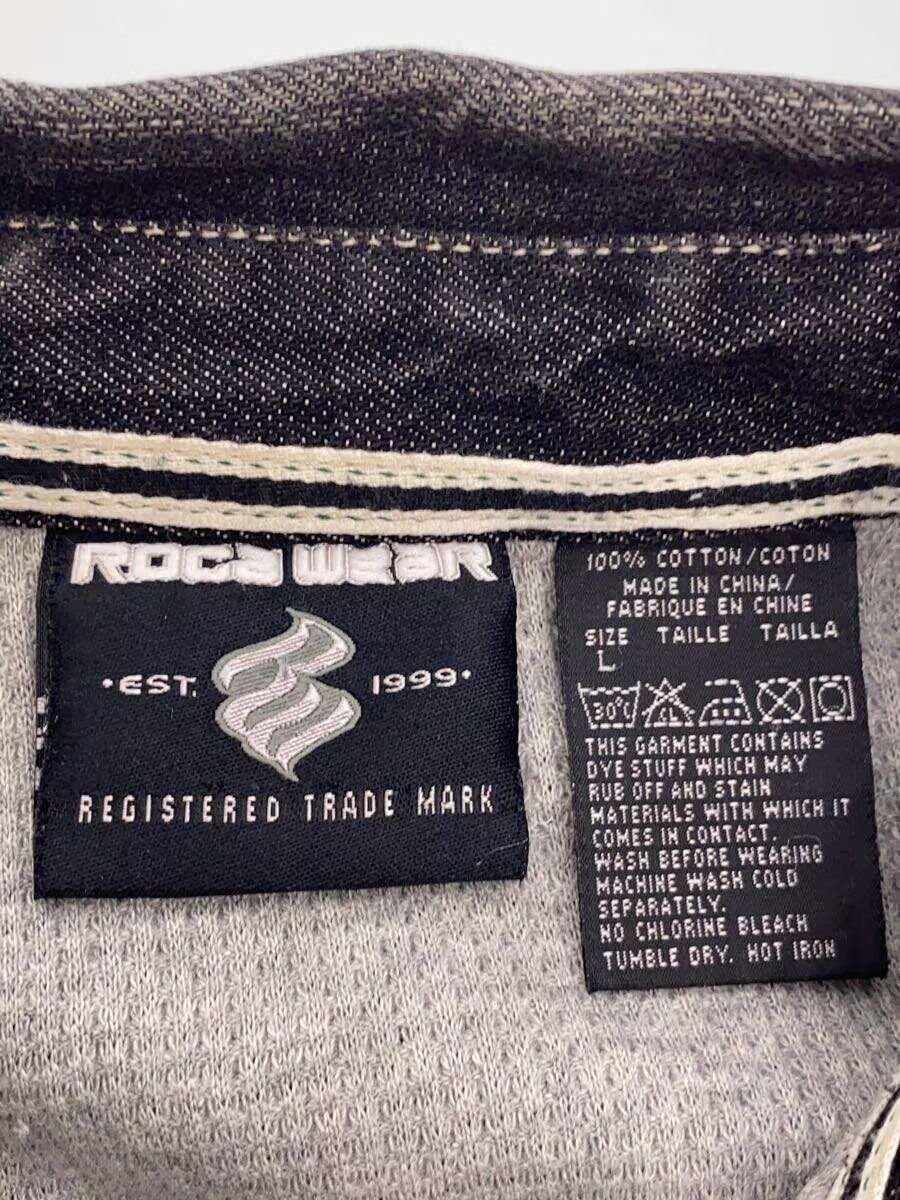 Rocawear Rocawear 00s Thermal Lining Cotton Jacket Grey Size US L / EU 52-54 / 3 - 3 Thumbnail