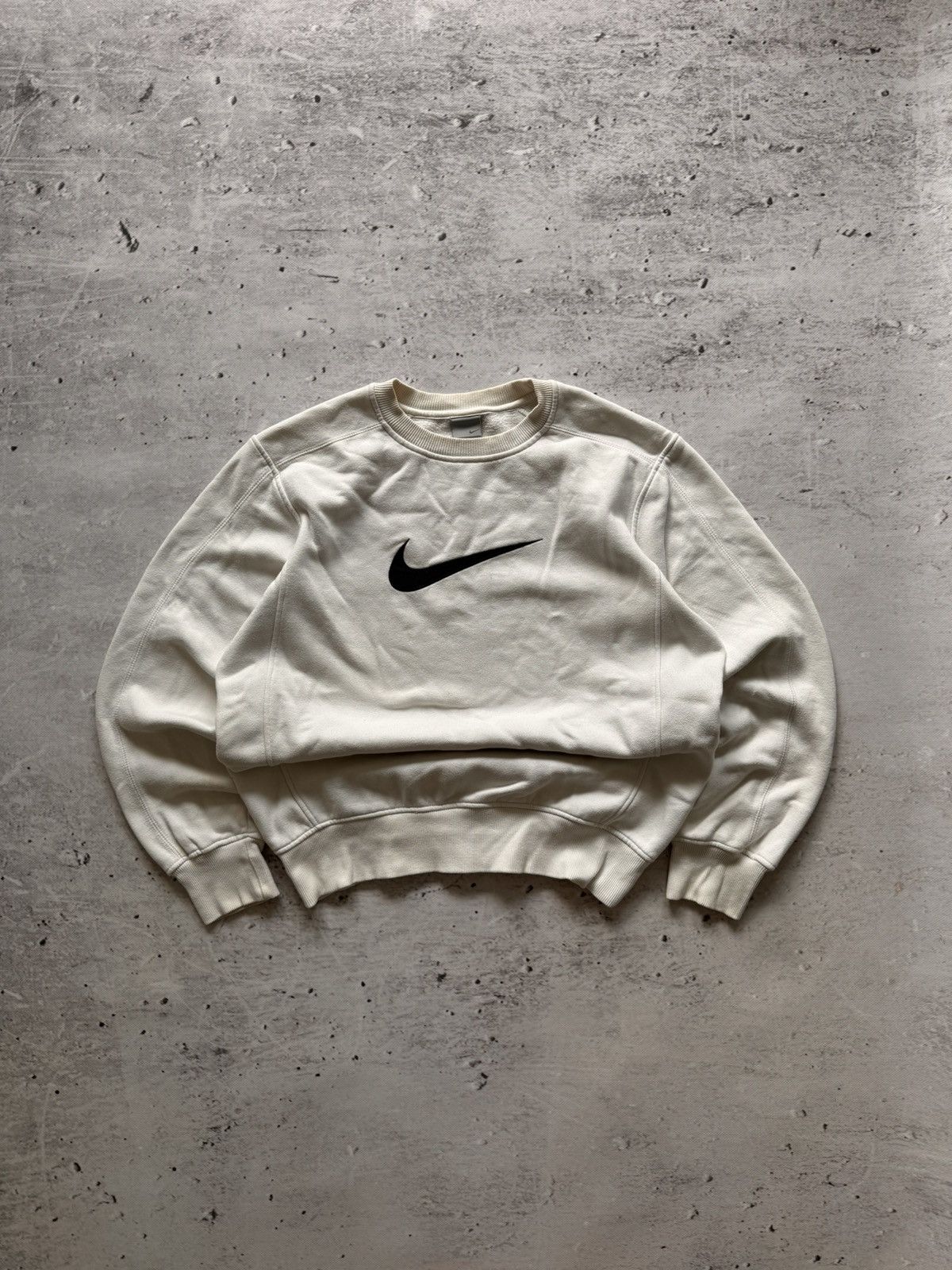 Nike × Vintage NIKE VINTAGE CENTER LOGO OVERSIZE BOXY SWEATSHIRT Size US M / EU 48-50 / 2 - 1 Thumbnail