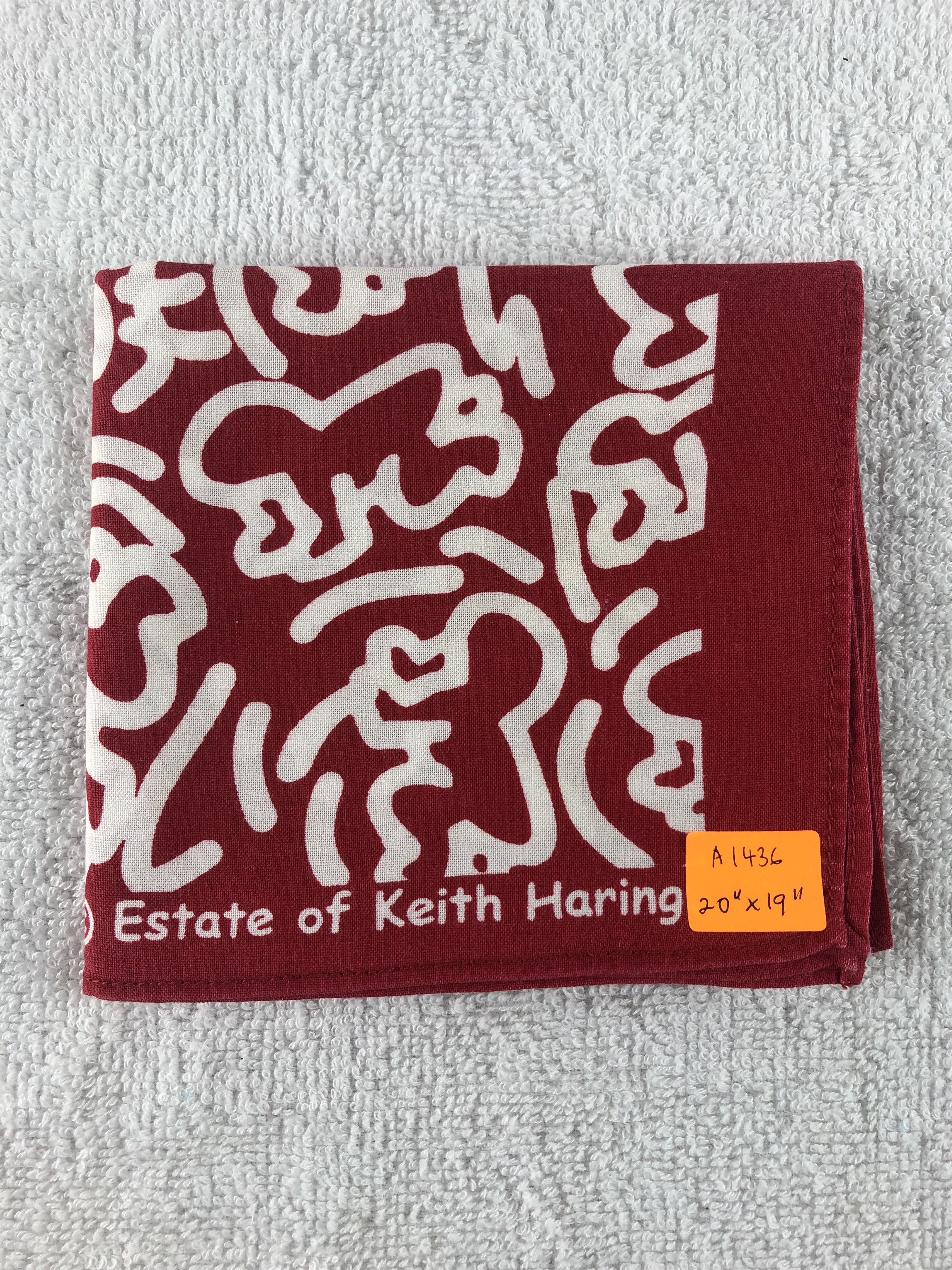 Keith Haring Keith Haring Handkerchief / Bandana / Neckerchief Size ONE SIZE - 6 Thumbnail