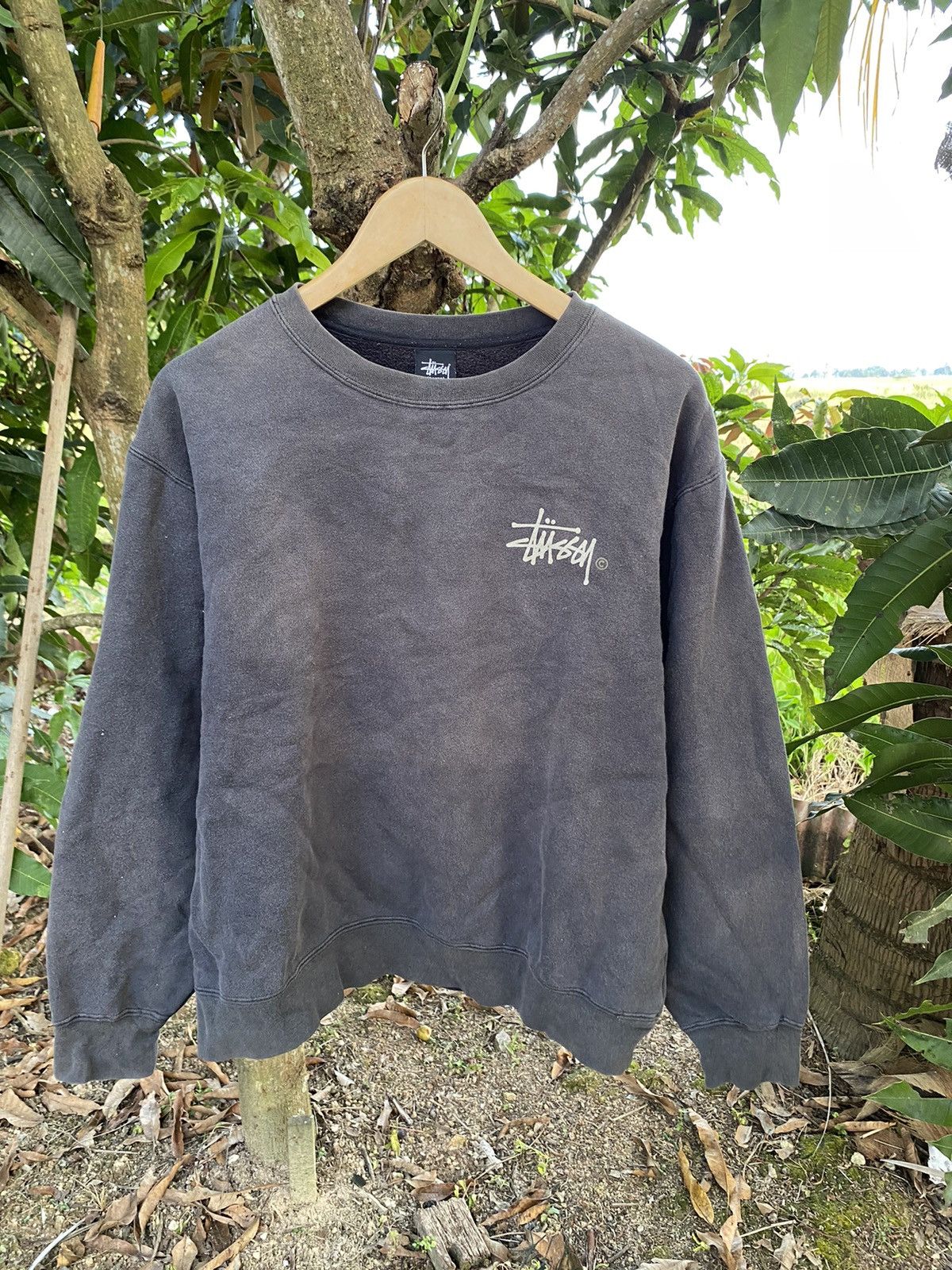 Stussy × Vintage ❌LAST DROP❌ Vintage Sunfaded Stussy Size US L / EU 52-54 / 3 - 2 Thumbnail