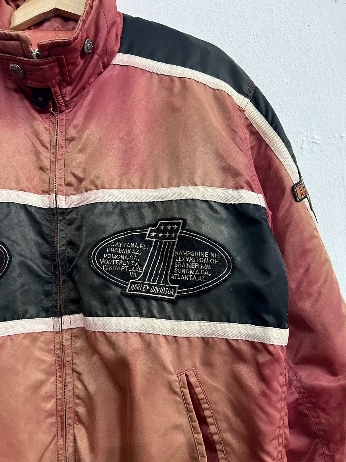 Harley Davidson × Vintage Vintage Harley Davidson Racing AMA National Jacket Size US L / EU 52-54 / 3 - 8 Thumbnail