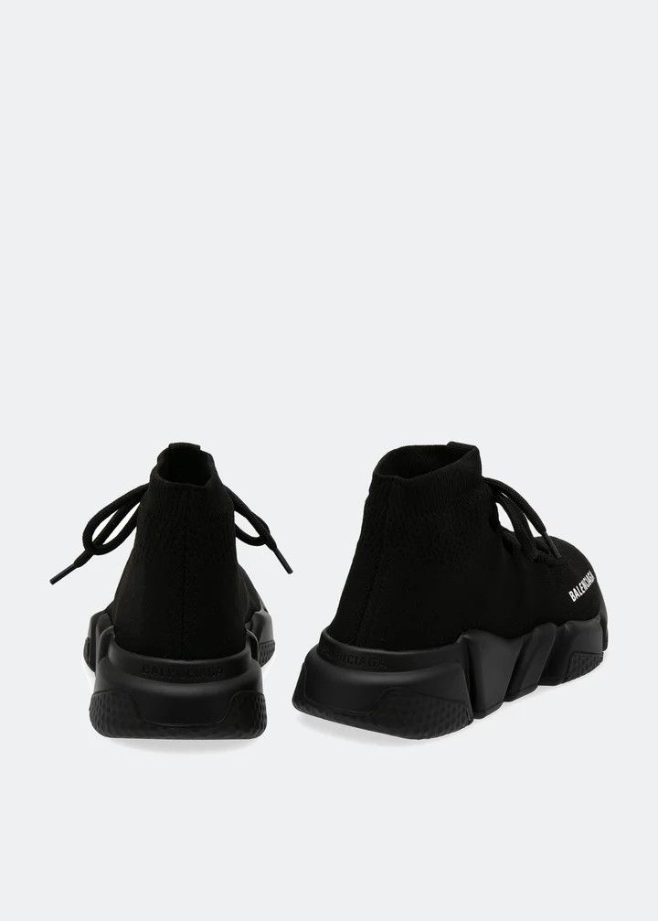 Balenciaga o1la1rc1a1225 Speed Lace-Up Sneakers in Black Size US 6 / IT 36 - 3 Thumbnail