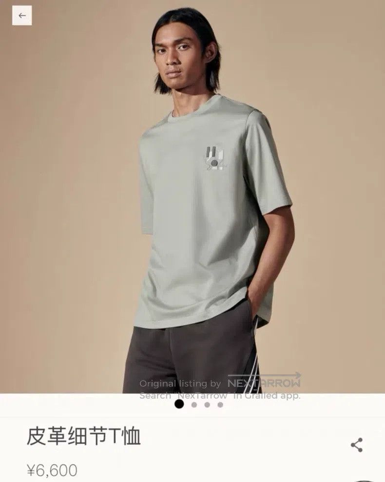 Hermes Hermes Gray short-sleeve T-shirt Size US S / EU 44-46 / 1 - 8 Thumbnail