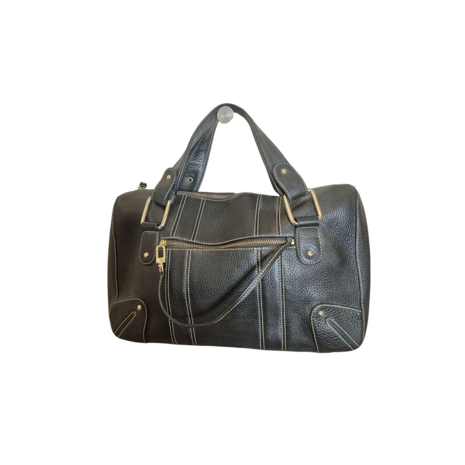 Other Kate Landry Pebbled Leather Satchel Shoulder Bag Large heav Size ONE SIZE - 2 Thumbnail