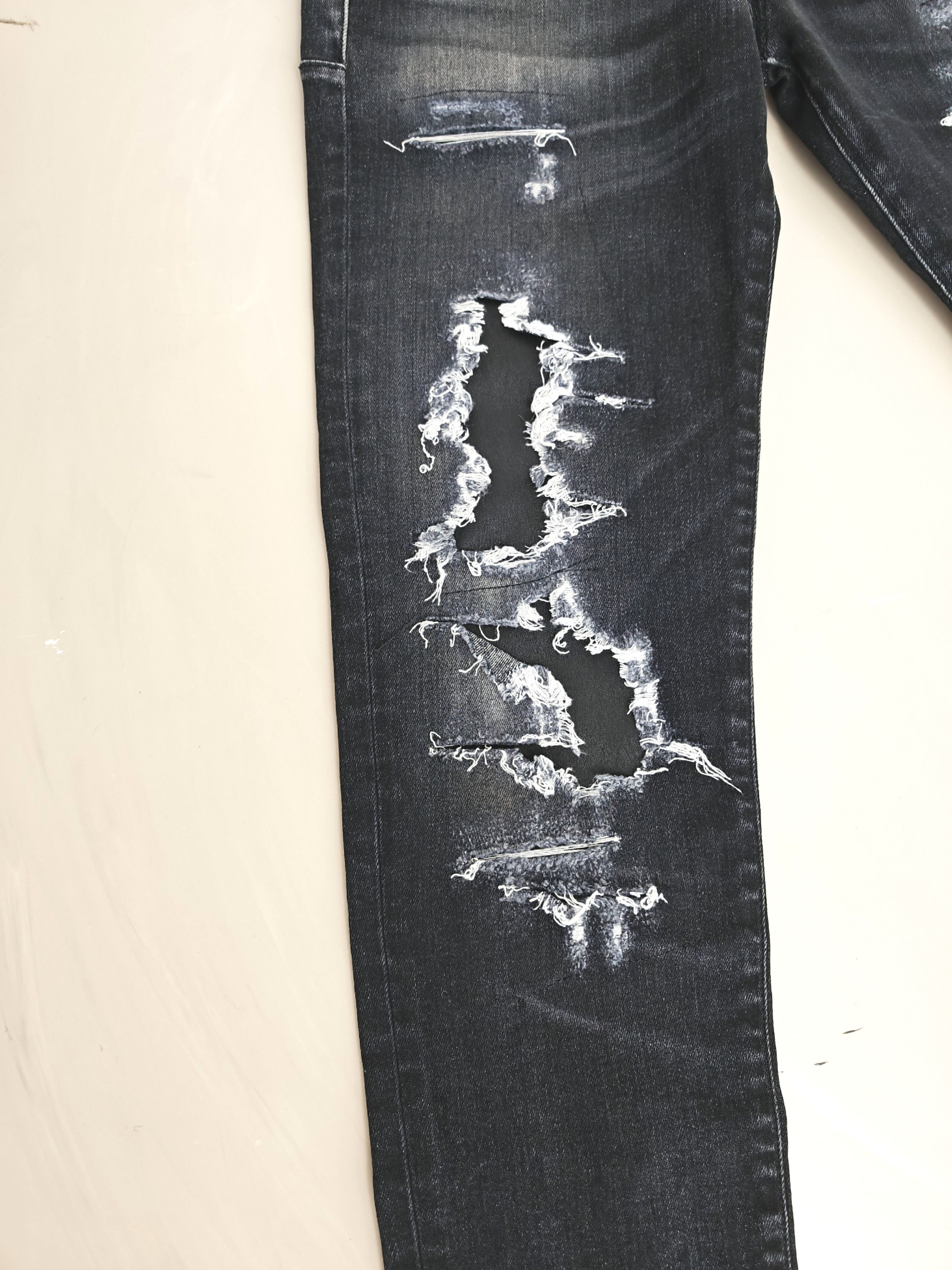 R13 R13 Skate Pant Distressed Jeans FW17 W28 – NWT – Free Shipp Size 28" / US 6 / IT 42 - 3 Thumbnail