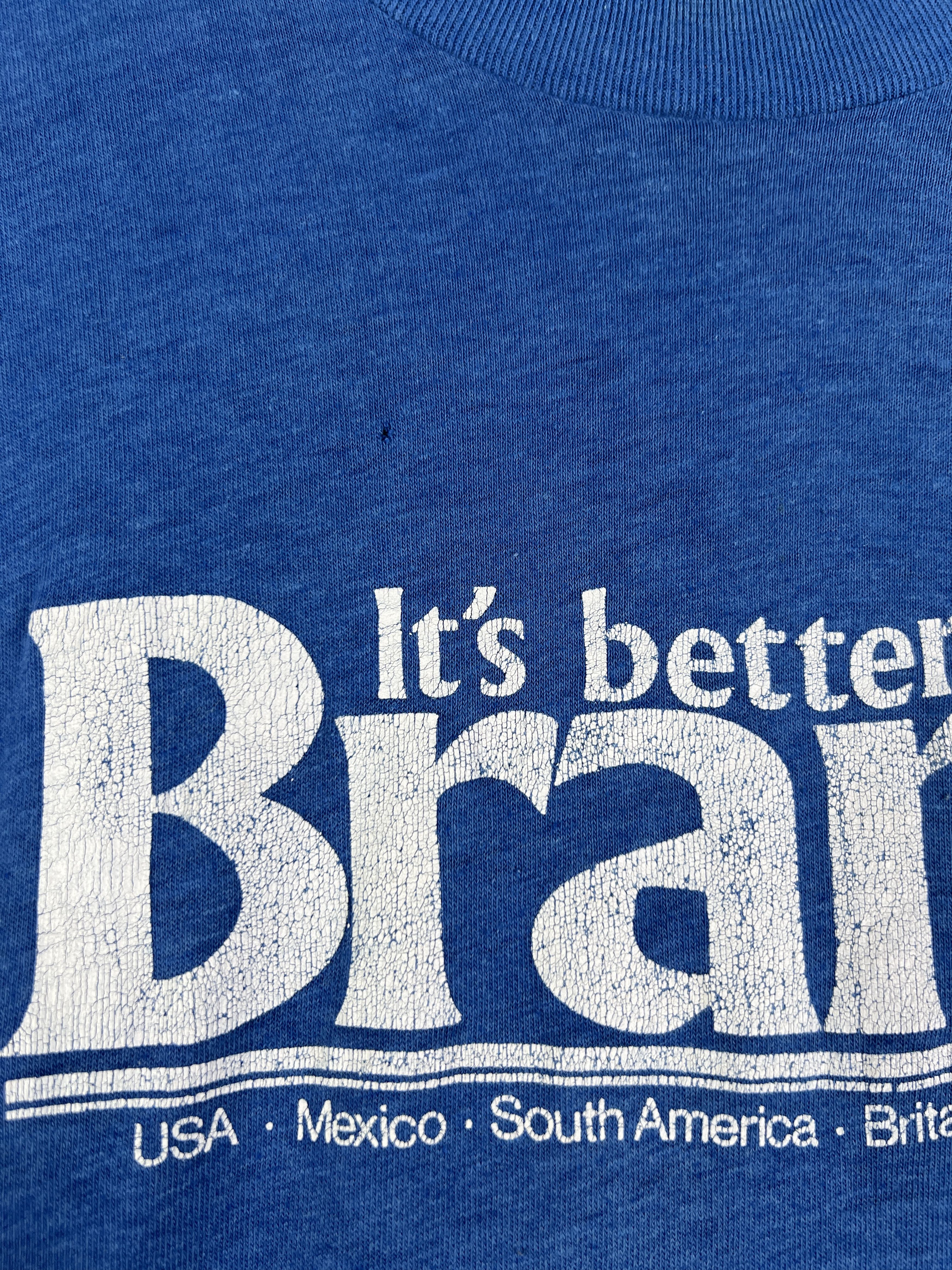 Vintage No.5200 Vintage 90s Braniff Airways Promo Graphic Tee Size US XL / EU 56 / 4 - 7 Thumbnail
