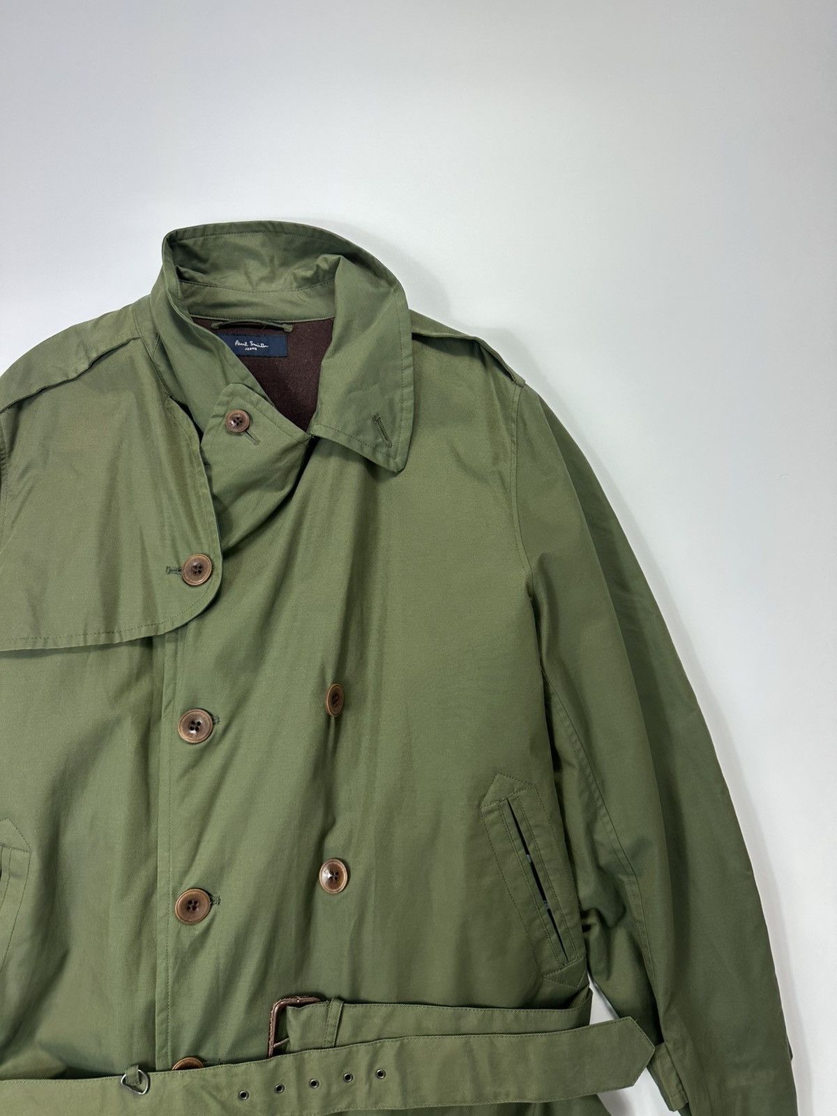 Paul Smith Paul Smith Trench Coat Men's Tokyo London Green Size US L / EU 52-54 / 3 - 5 Thumbnail