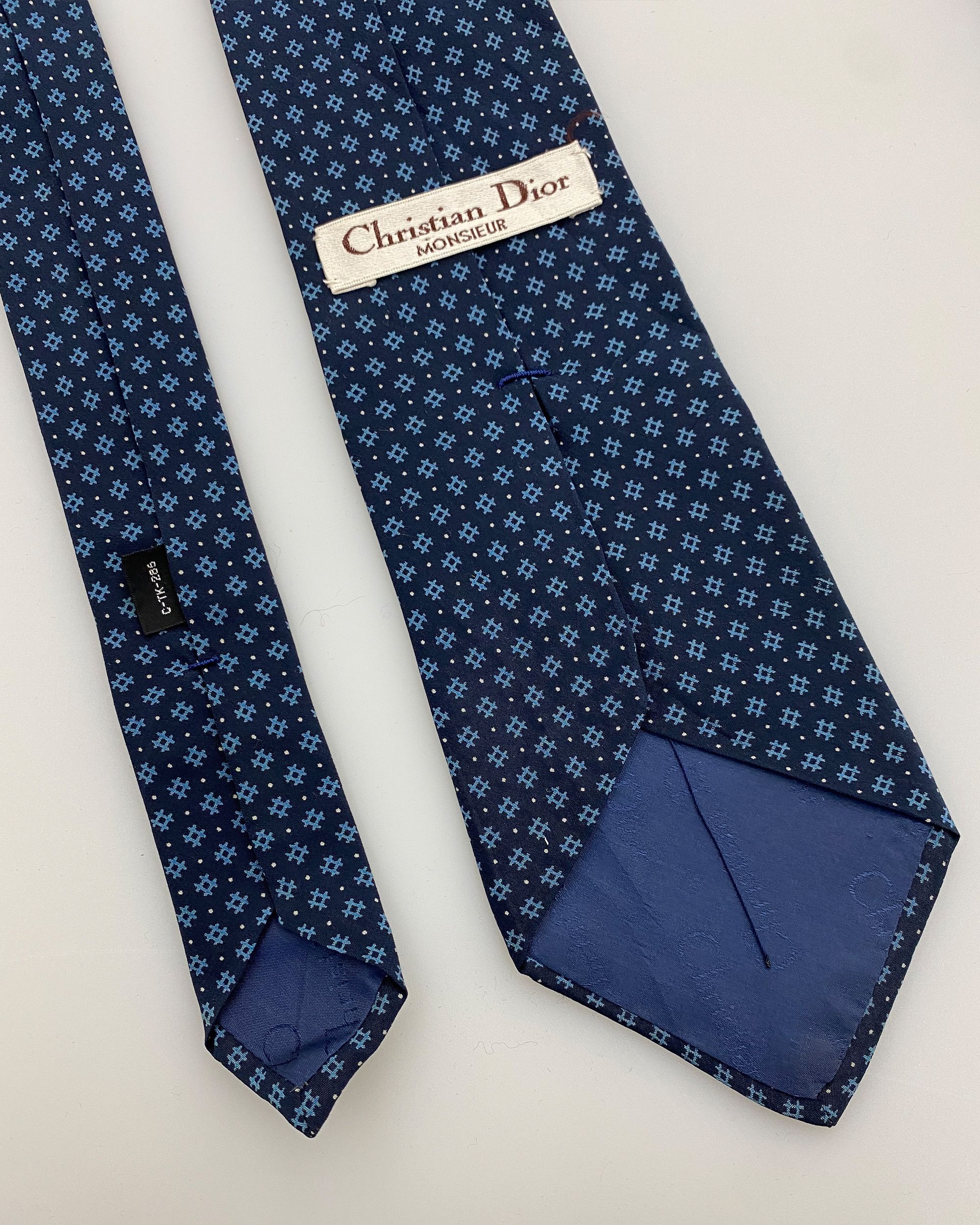 Christian Dior Monsieur 1990s Pattern Tie Size ONE SIZE - 5 Thumbnail