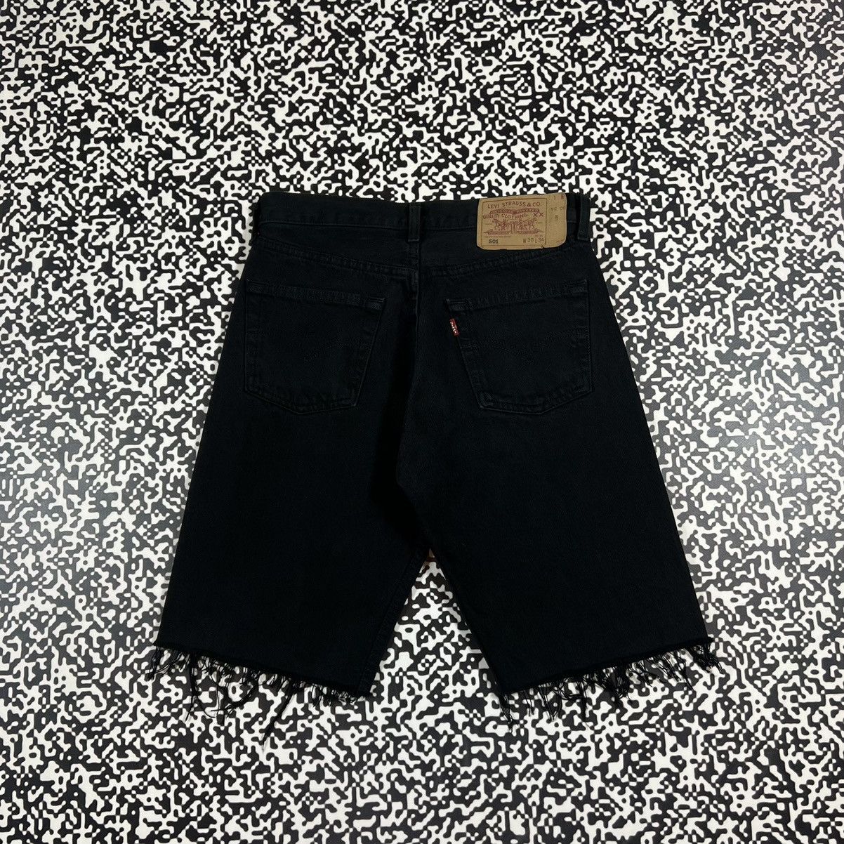 Levi's Vintage Y2K Levis 501 Denim Cropped Shorts Size US 30 / EU 46 - 1 Thumbnail