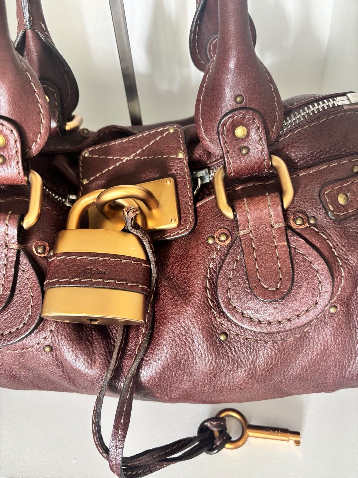 Chloe Chloé Vintage Paddington Bag Size ONE SIZE - 3 Thumbnail