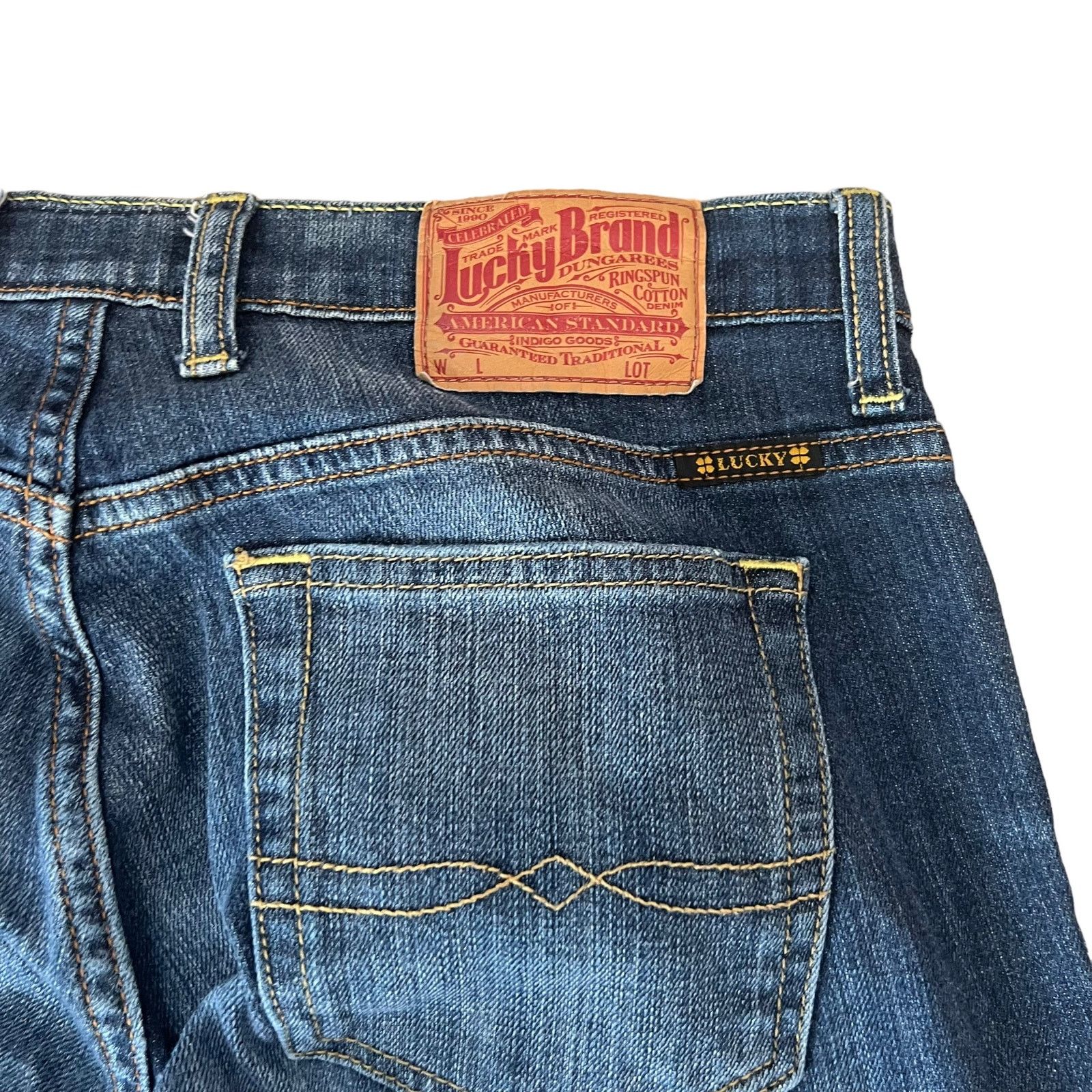 Lucky Brand Lucky Brand Dark Wash Easy Rider Crop Jeans 6 Size 28" / US 6 / IT 42 - 6 Thumbnail