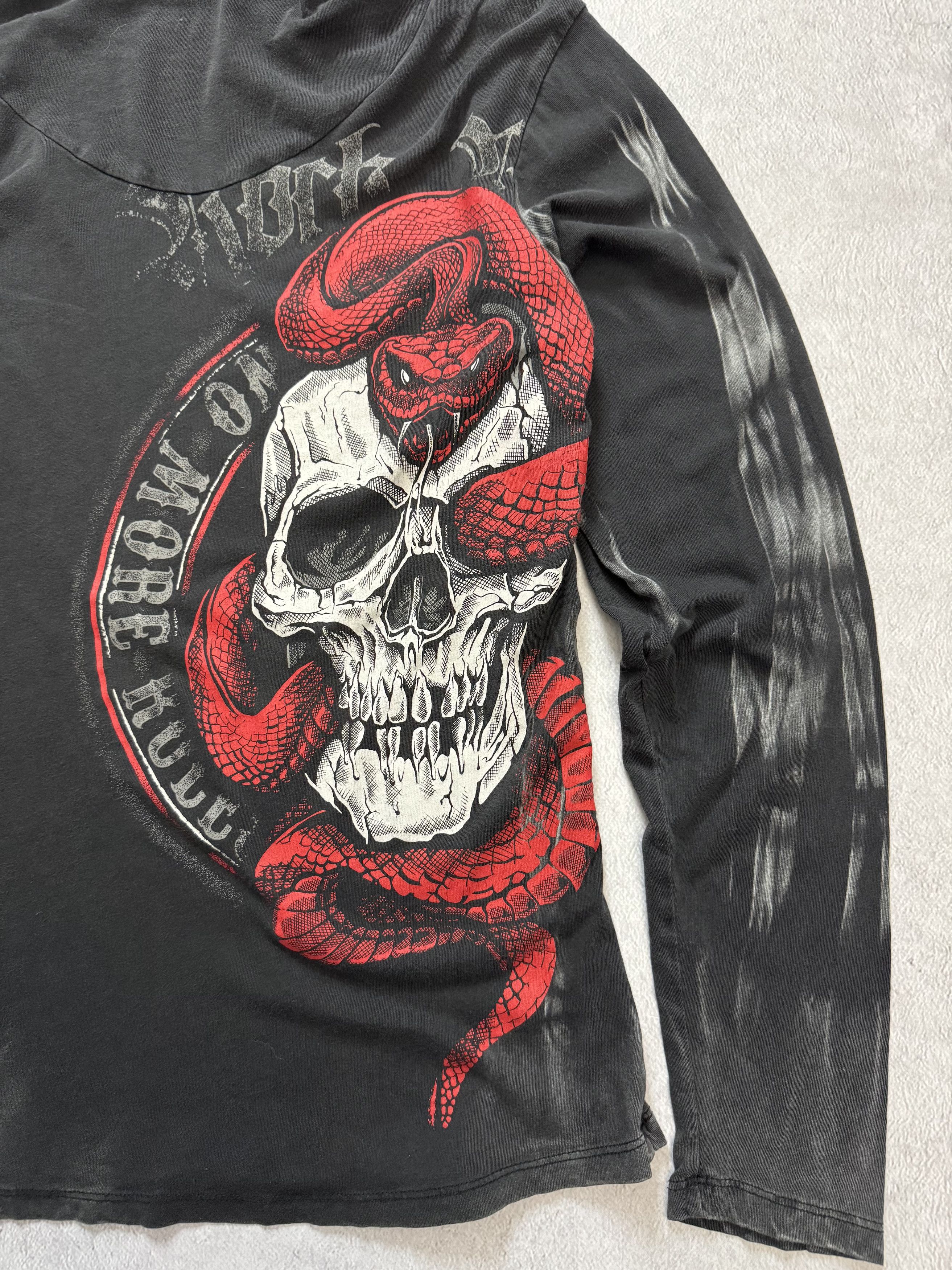 Affliction Rock Rebel Vintage Y2K Gothic Hoodie Long Sleeve Size M / US 6-8 / IT 42-44 - 5 Thumbnail