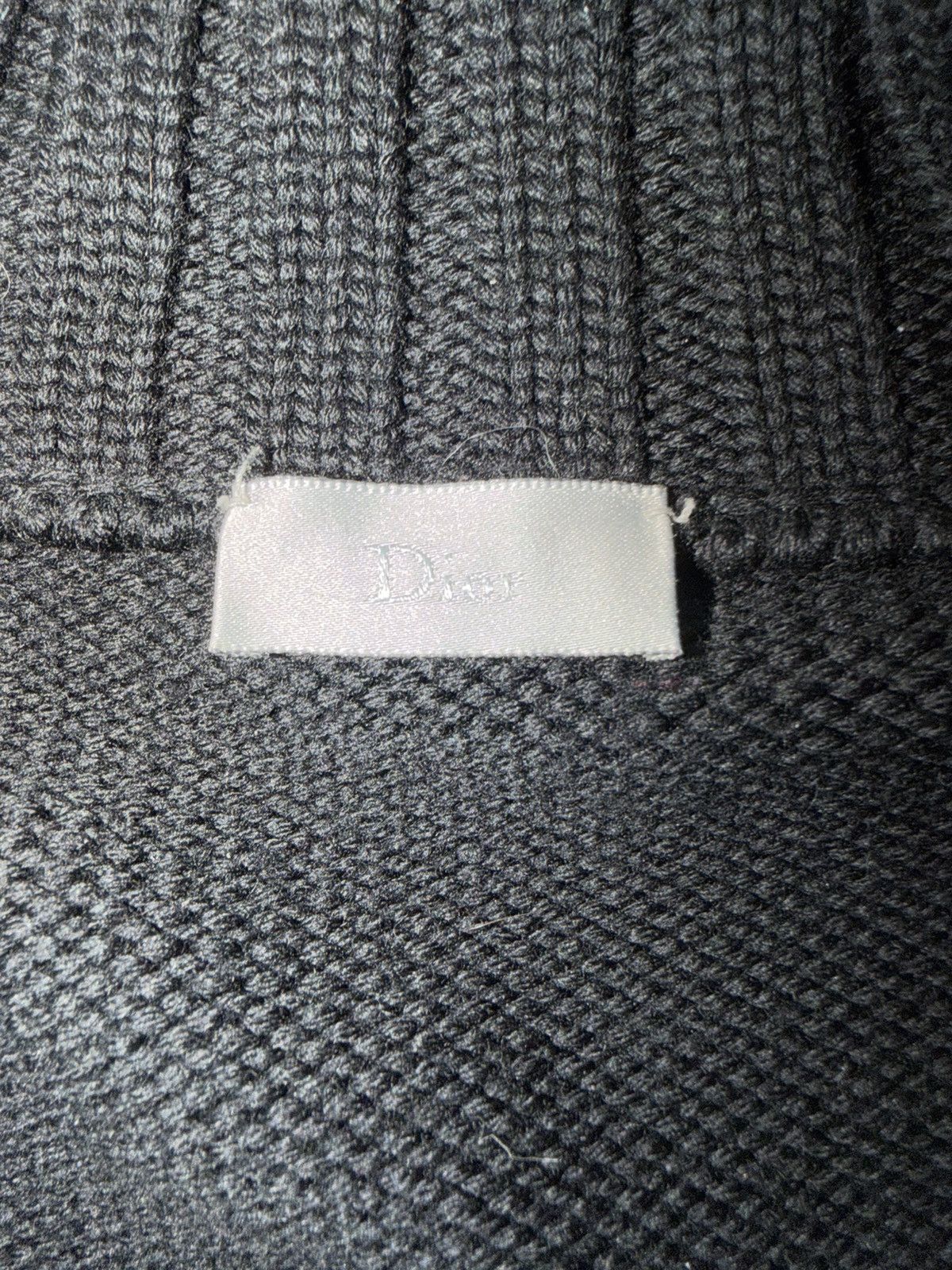 Dior × Hedi Slimane Dior Homme AW02 “Reflexion” multi zip divers knit Size US M / EU 48-50 / 2 - 4 Thumbnail