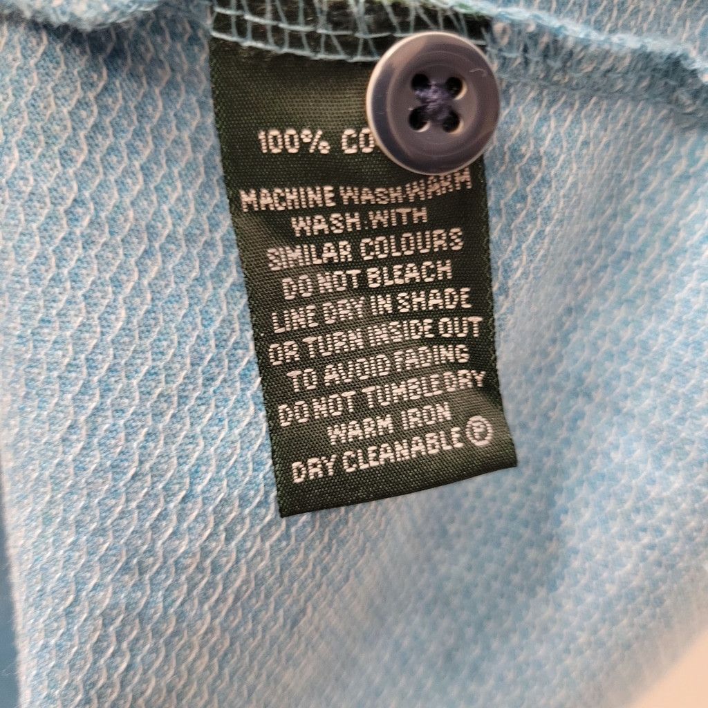 Rodd & Gunn Rodd & Gunn Polo Shirt Teal Blue Sports Fit Cotton Medium Size US M / EU 48-50 / 2 - 7 Thumbnail