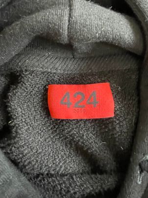 424 424 "We're Here To Help" hoodie 2016 Size US L / EU 52-54 / 3 - 2 Thumbnail