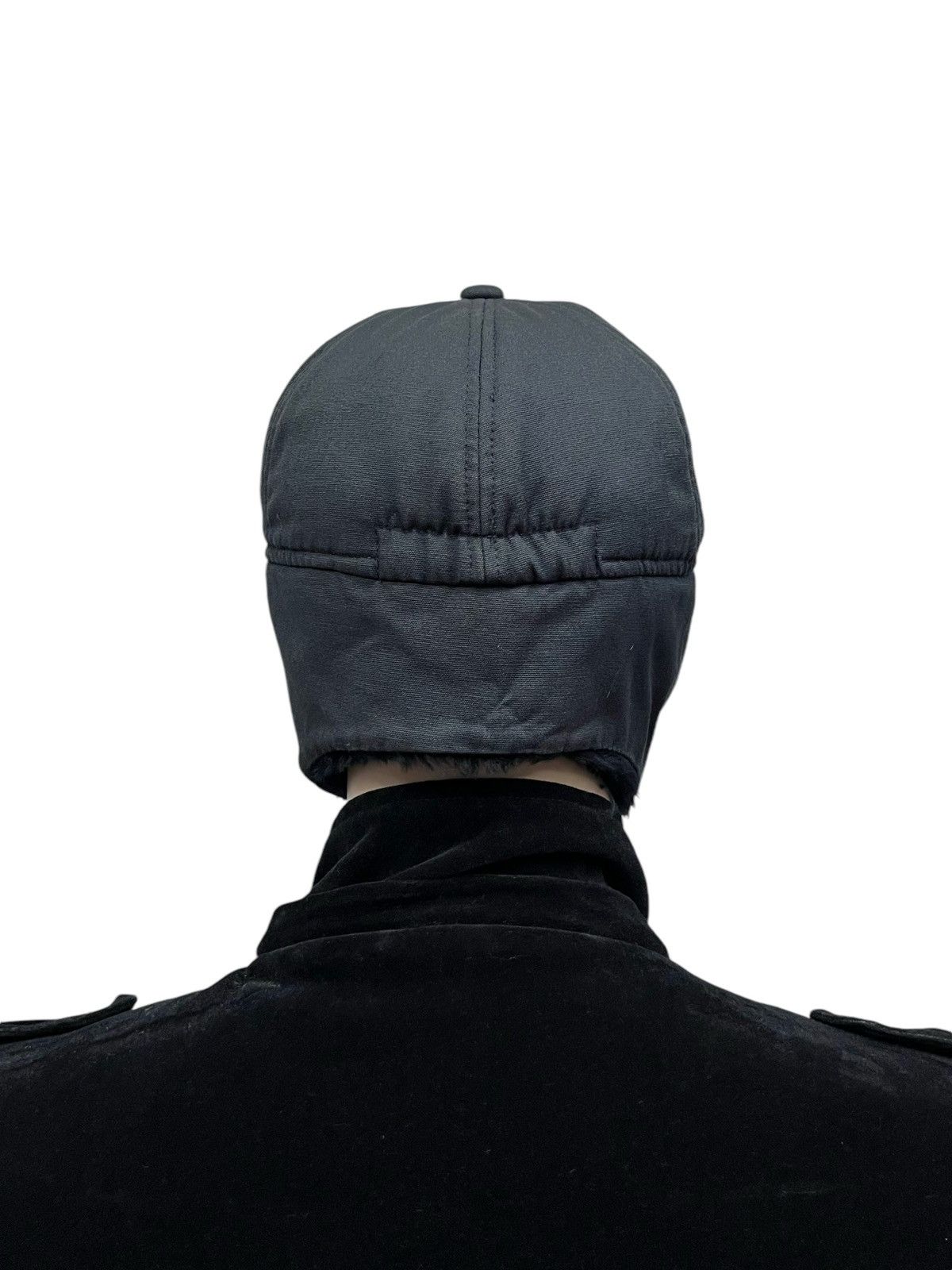 Dunlop 90’s DUNLOP MOTORSPORTS 7 Panel Fur Ear Flap Hat 💥 Size ONE SIZE - 3 Thumbnail