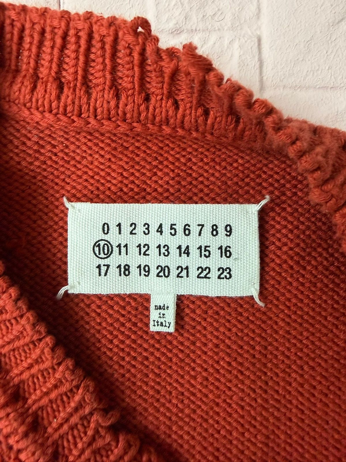 Maison Margiela Maison Margiela Distressed Knit Size US L / EU 52-54 / 3 - 4 Thumbnail