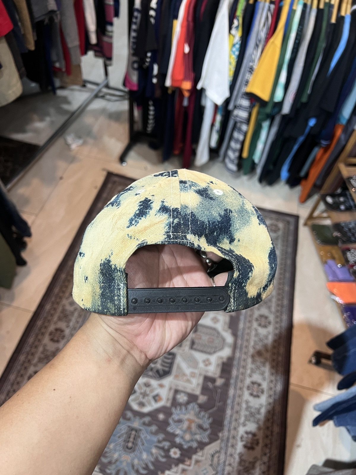 Supreme Supreme bleached denim hat Size ONE SIZE - 4 Thumbnail