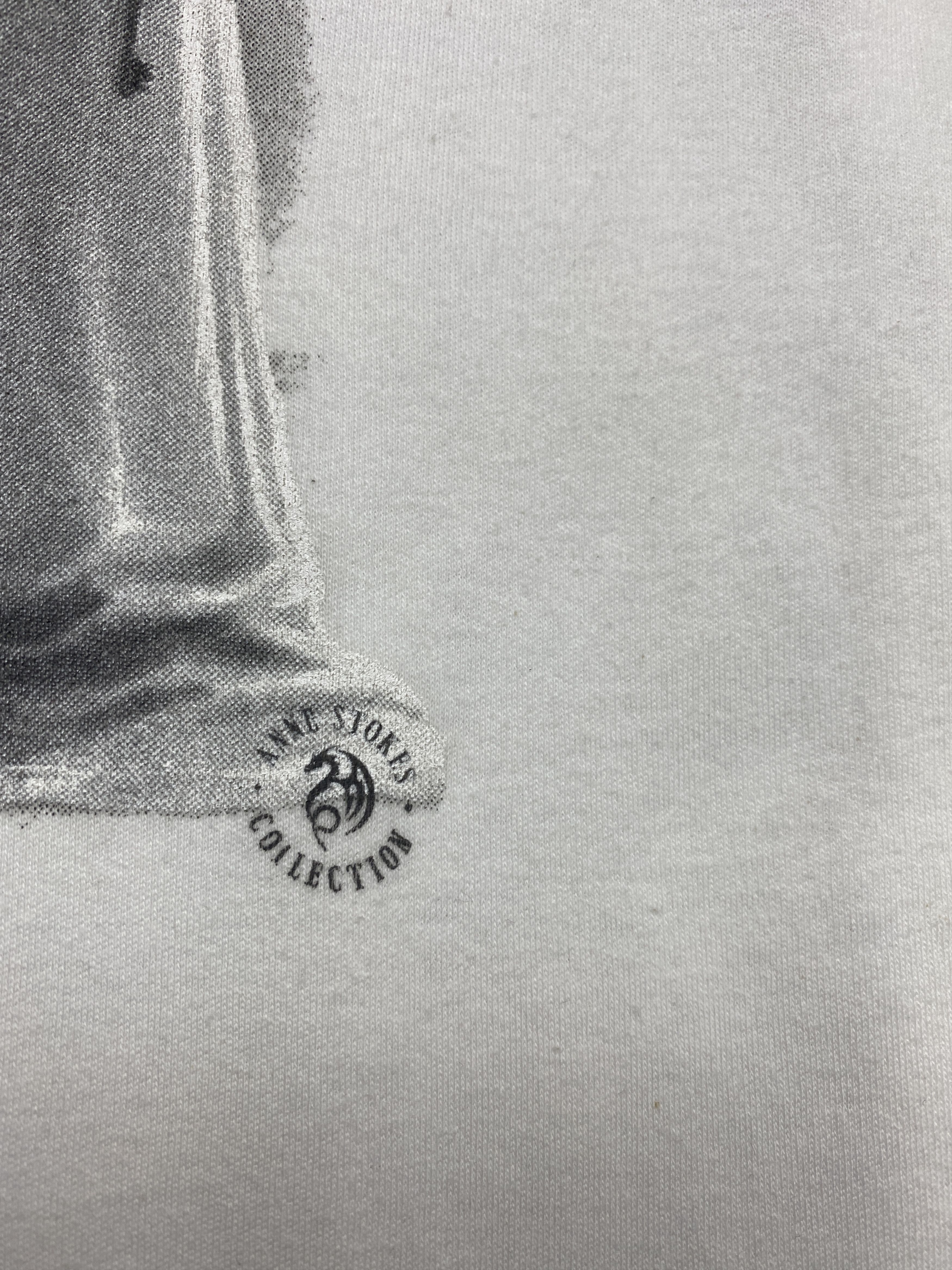 Vintage Spiral Angel Print Vintage Long Sleeve T-Shirt Size L / US 10 / IT 46 - 4 Thumbnail