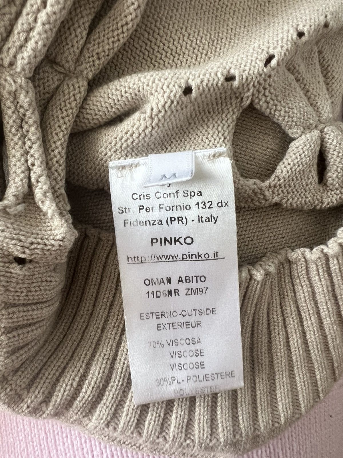 Pinko Pinko vintage knit dress Size M / US 6-8 / IT 42-44 - 6 Thumbnail