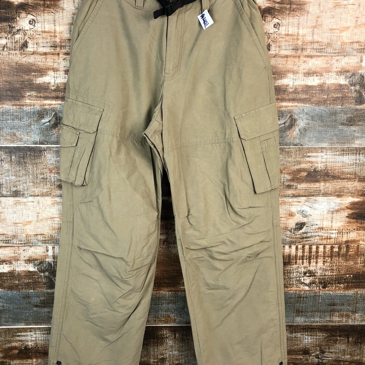 Japanese Brand Bei Pop utility tactical Cargo Multipocket Pants #A2421 Size US 28 / EU 44 - 5 Thumbnail