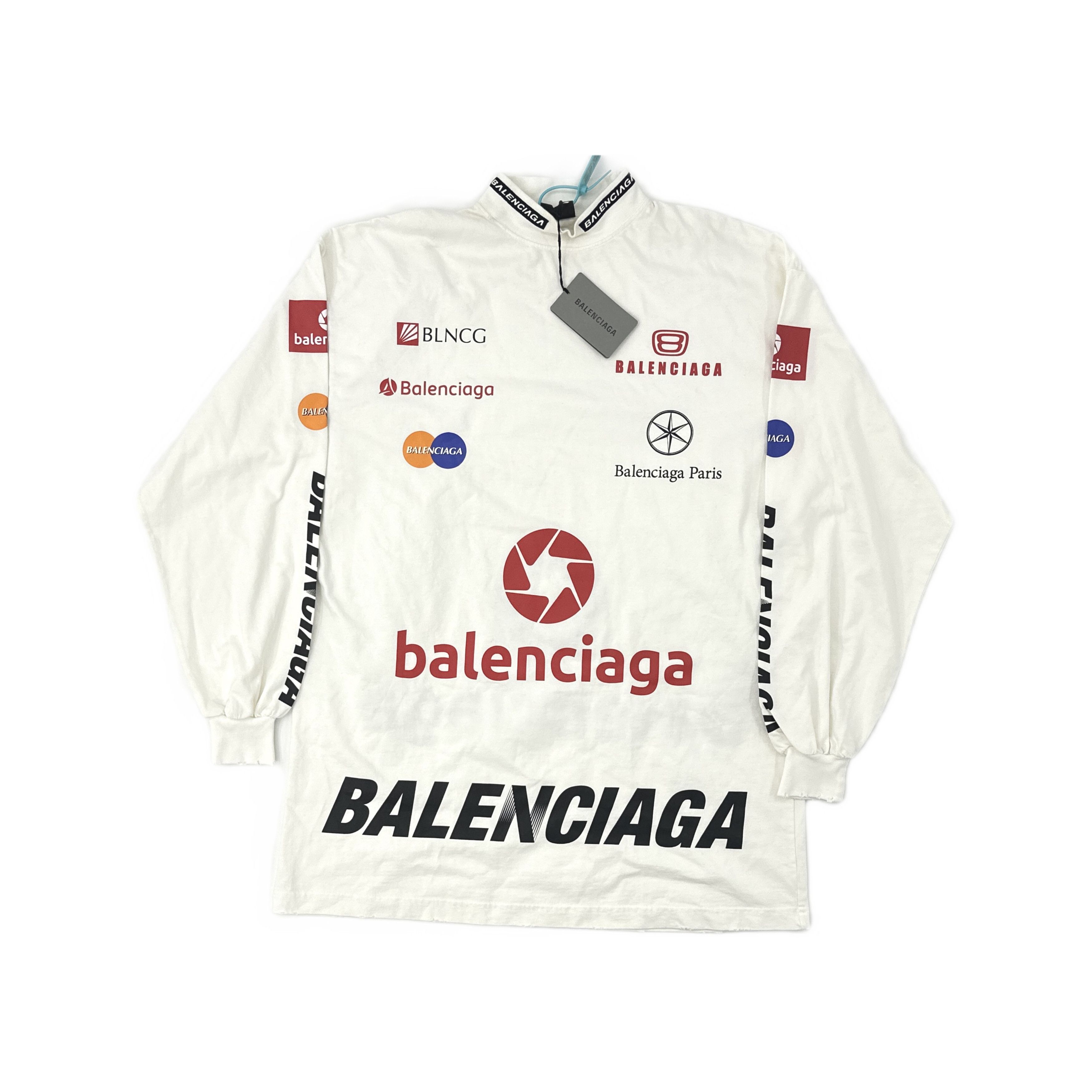 Balenciaga Balenciaga Green Long Sleeve T-Shirt XS | Grailed