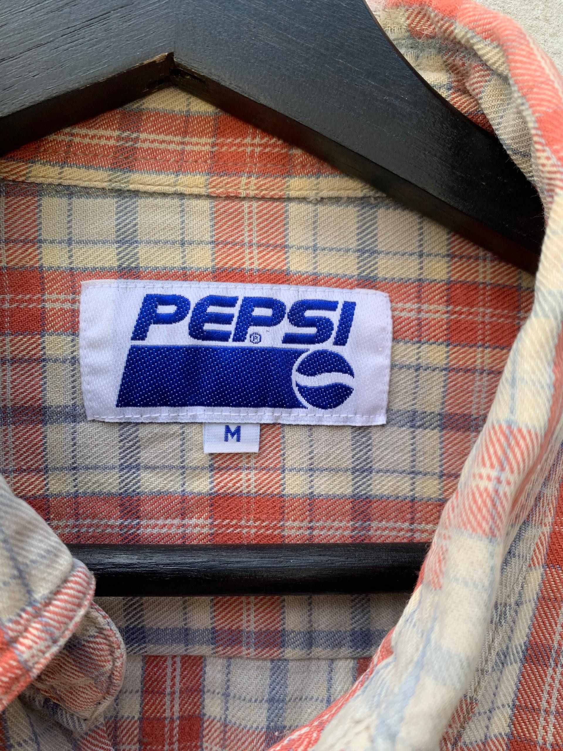 Flannel × Pepsi × Vintage Vintage Pepsi Flanner Size US M / EU 48-50 / 2 - 6 Thumbnail