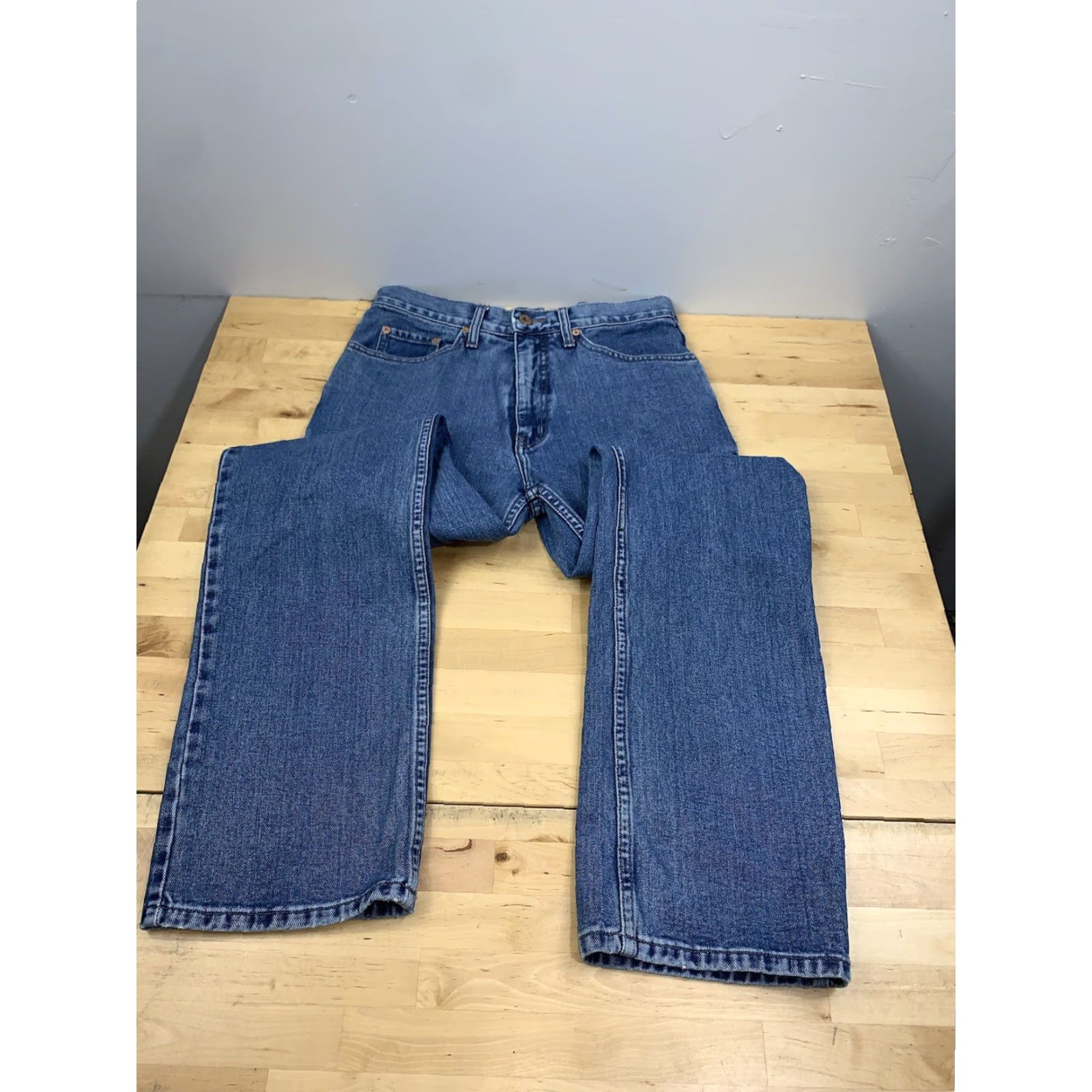 Edwin Edwin Jeans Denim Regular Mens 31 Blue City Japan Tokyo Tapered 32 Inseam 9135 Size US 31 - 2 Thumbnail