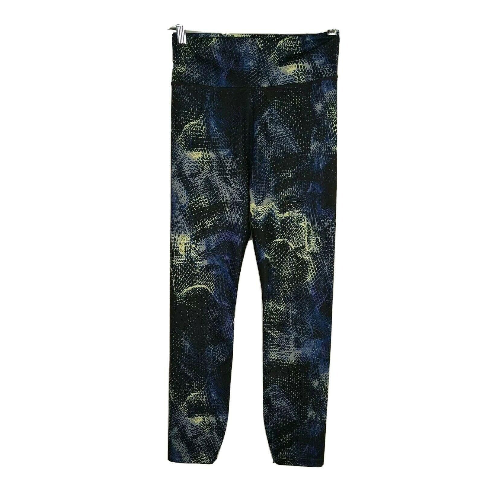 Other Joy Lab Leggings Ankle Pants Women Size S Blue Neon Yoga Size 23" - 1 Thumbnail
