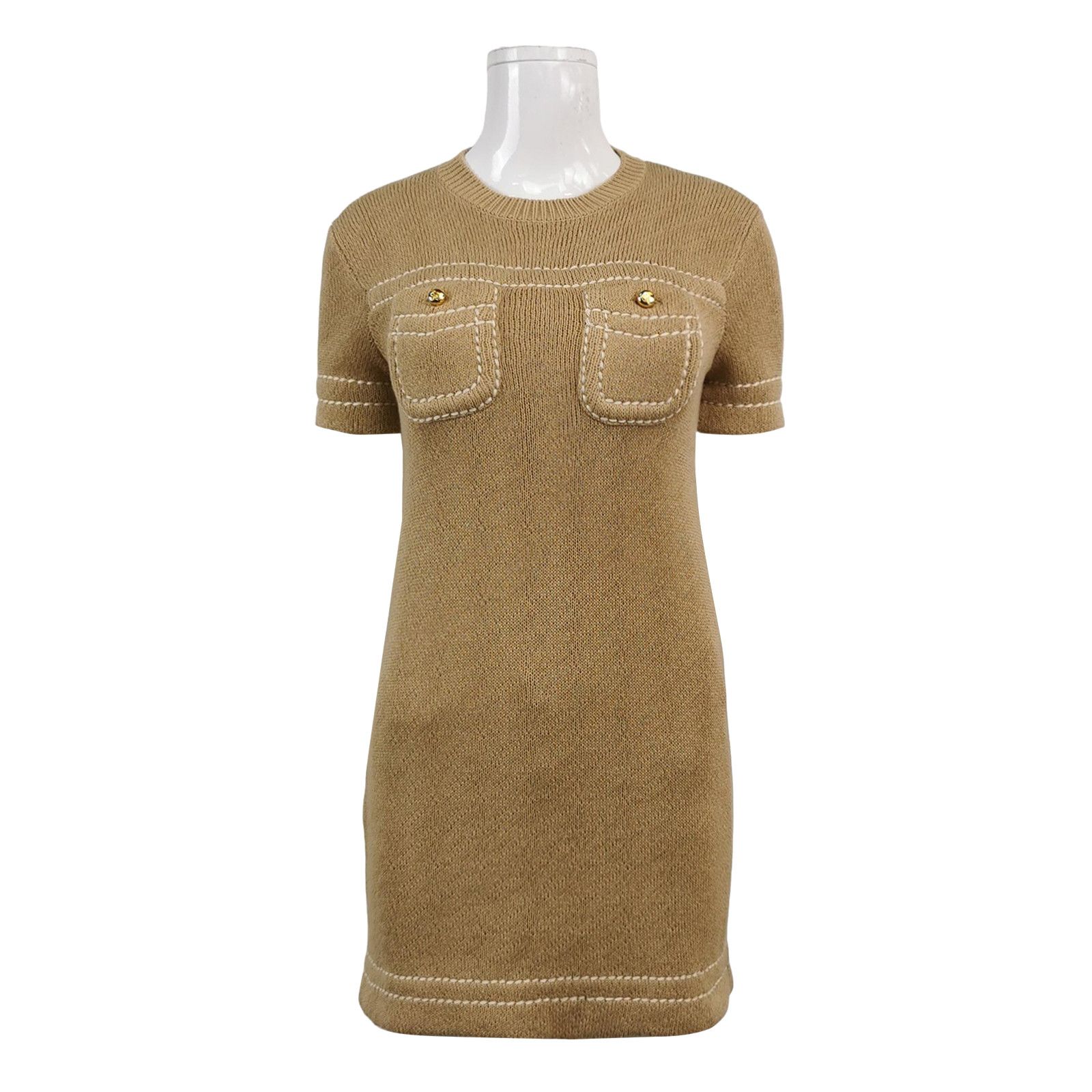 plain dress design SILK You can wear it SCH006437_BE_M H&M Divided Casual Midi Color:Morning Fog