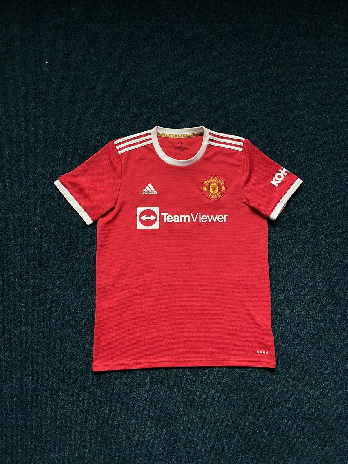 Adidas Manchester United 2021/22 Cristiano Ronaldo Home Jersey M | Grailed