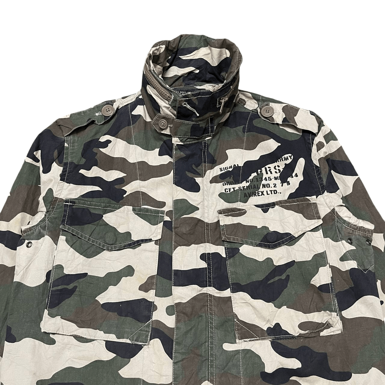 Avirex Vintage Avirex Camouflage Jacket Military Size US M / EU 48-50 / 2 - 2 Thumbnail