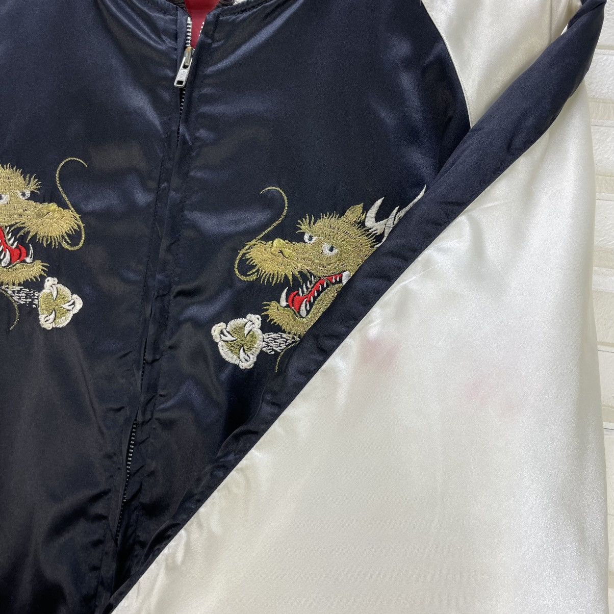 Japanese Brand × Toyo Enterprises 💥Vintage Sukajan Embroidered Dragon Japan Size US L / EU 52-54 / 3 - 7 Thumbnail