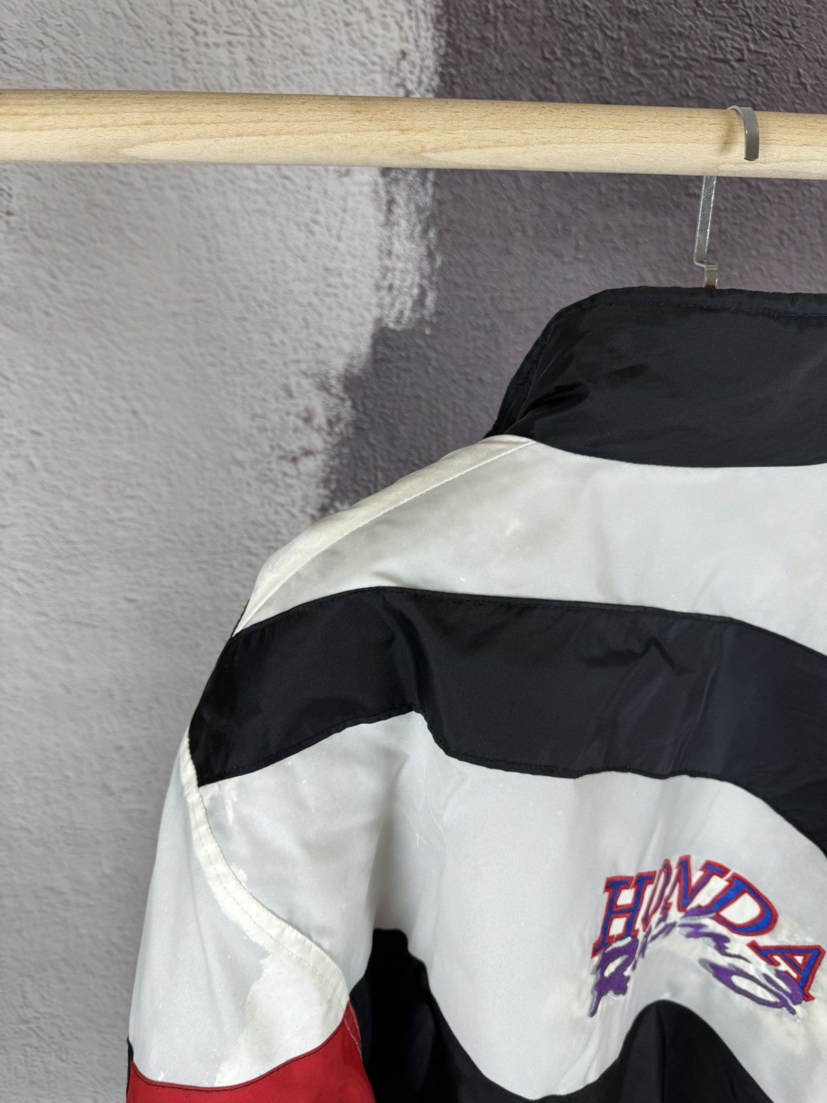 Honda Honda vintage big logo racing faded jacket Size US XXL / EU 58 / 5 - 15 Thumbnail