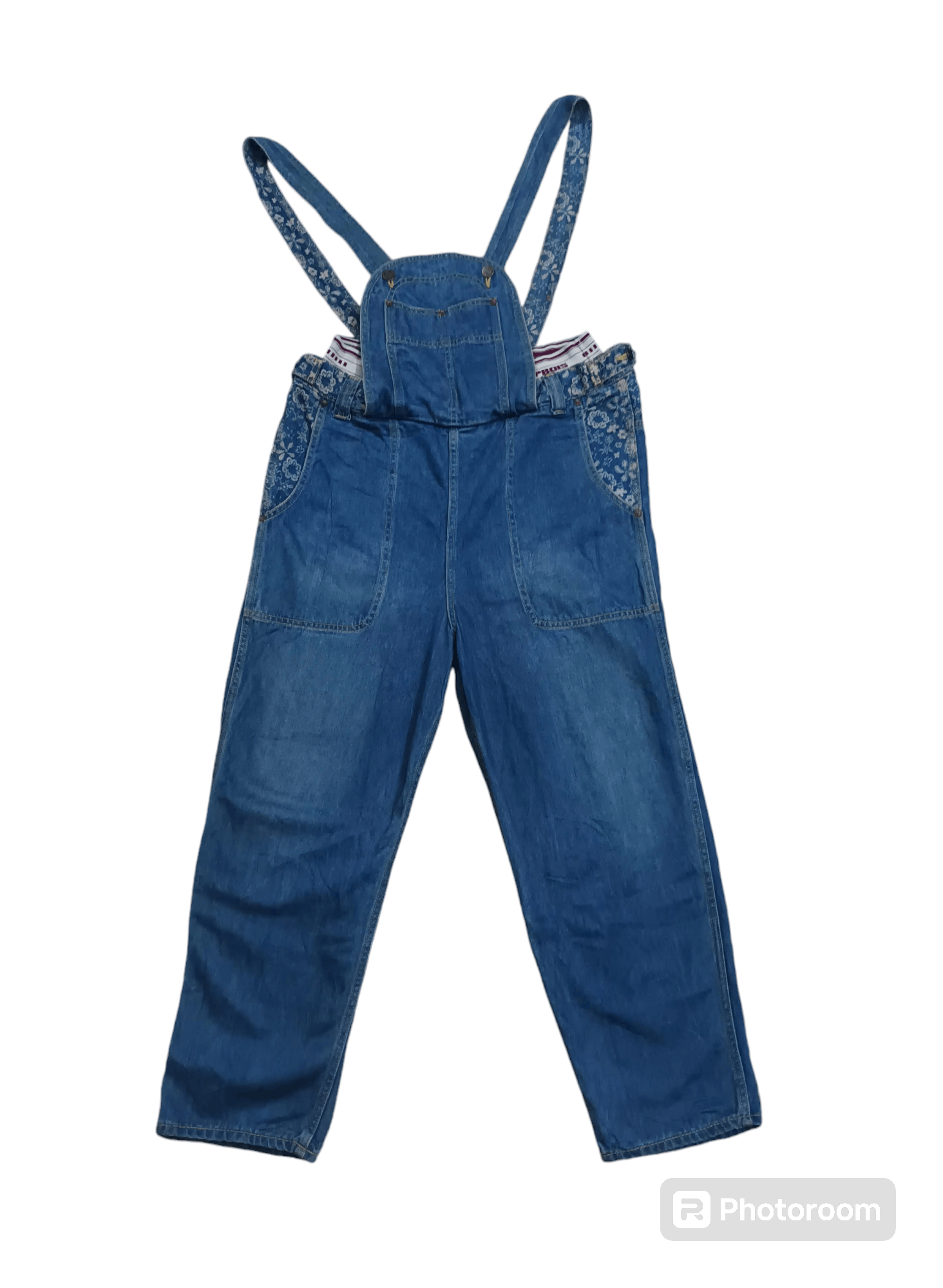 Issey Miyake 🔥 ISSEY MIYAKE FRAPBOIS DENIM OVERALL 🔥 Size US 36 / EU 52 - 2 Thumbnail