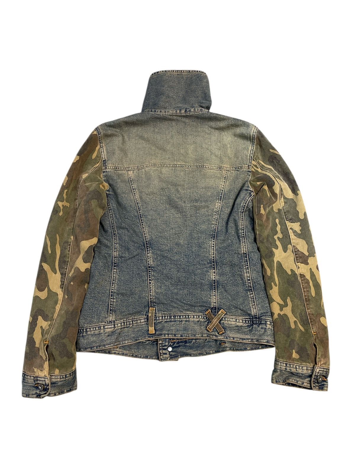 Dolce & Gabbana Dolce & Gabbana 00's Camo Denim Jacket Size US XS / EU 42 / 0 - 2 Thumbnail