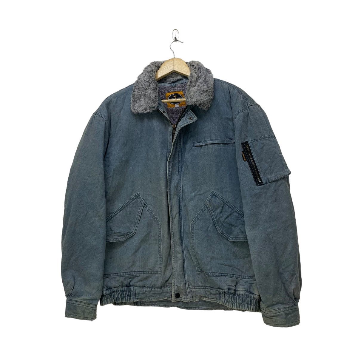 Buzz Rickson's × Japanese Brand 💥Vintage Japanese Brand Evenriver Bomber Army Style Jacket Size US M / EU 48-50 / 2 - 1 Thumbnail
