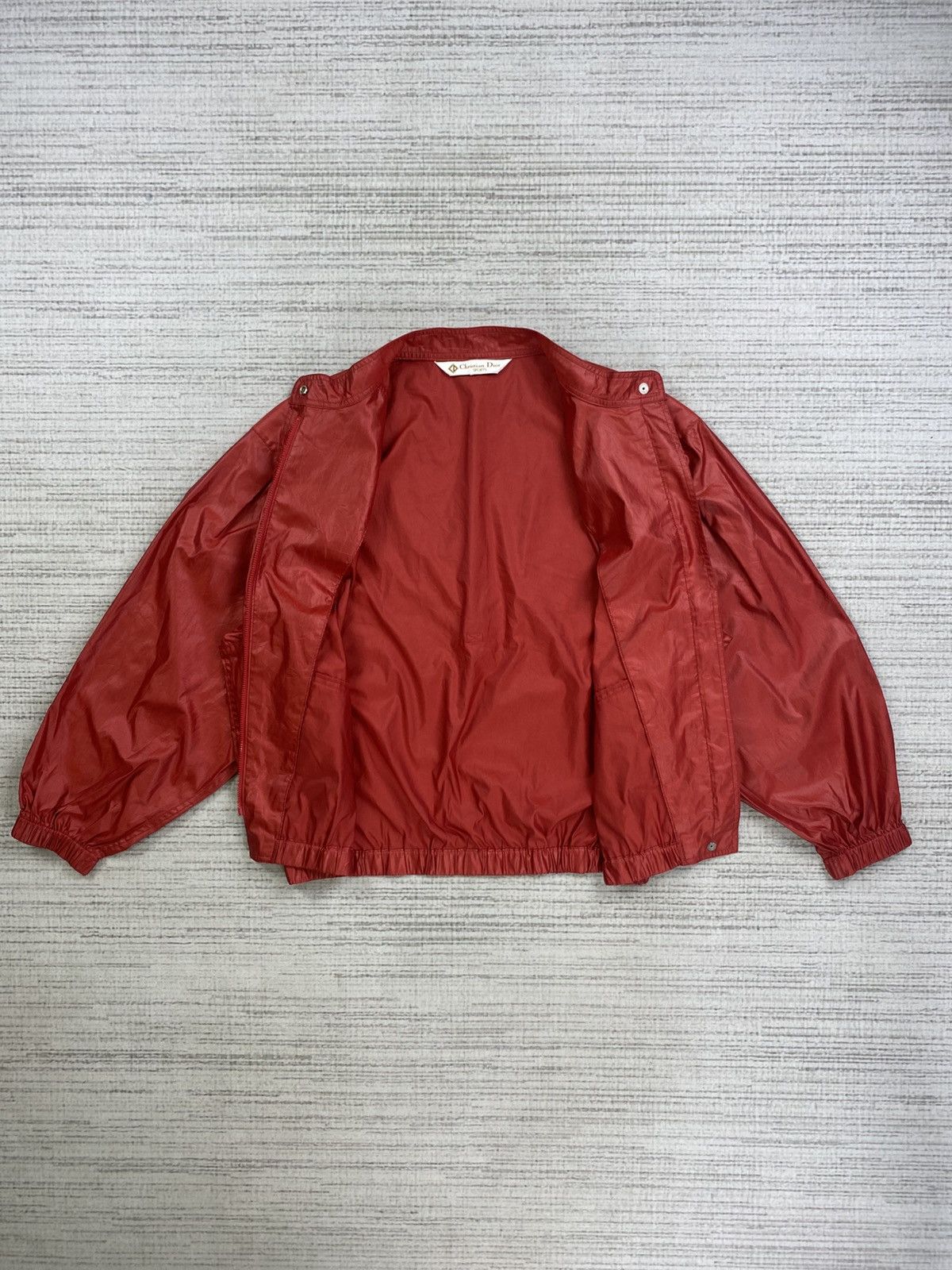 Christian Dior Monsieur × Vintage Vintage Christian Dior Sport Red Bombers Style Nylon Jacket Size US M / EU 48-50 / 2 - 6 Thumbnail