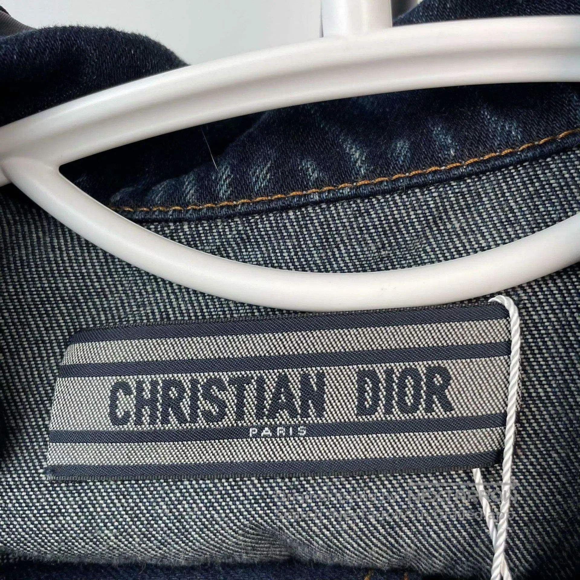 Dior Dior Cropped Dark Blue Denim Jacket. Size XS / US 0-2 / IT 36-38 - 6 Thumbnail