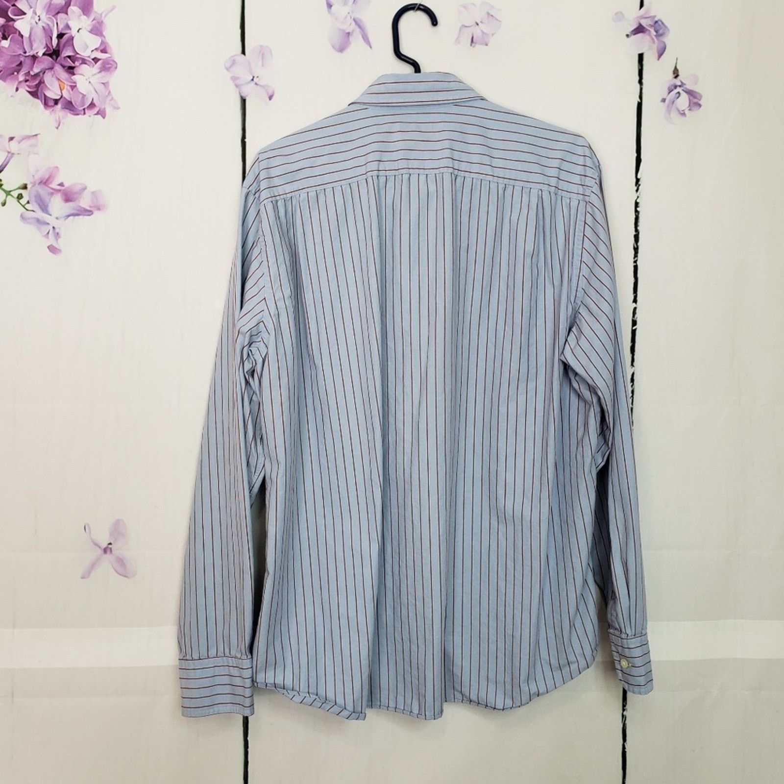 Other J Crew Blue Striped Button Casual Dress Shirt XL Size US XL / EU 56 / 4 - 2 Thumbnail