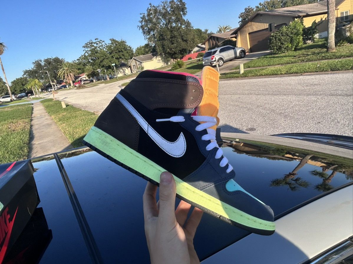 Nike Jordan 1 Retro High - Tokyo Bio Hack Size US 11.5 / EU 44-45 - 3 Thumbnail