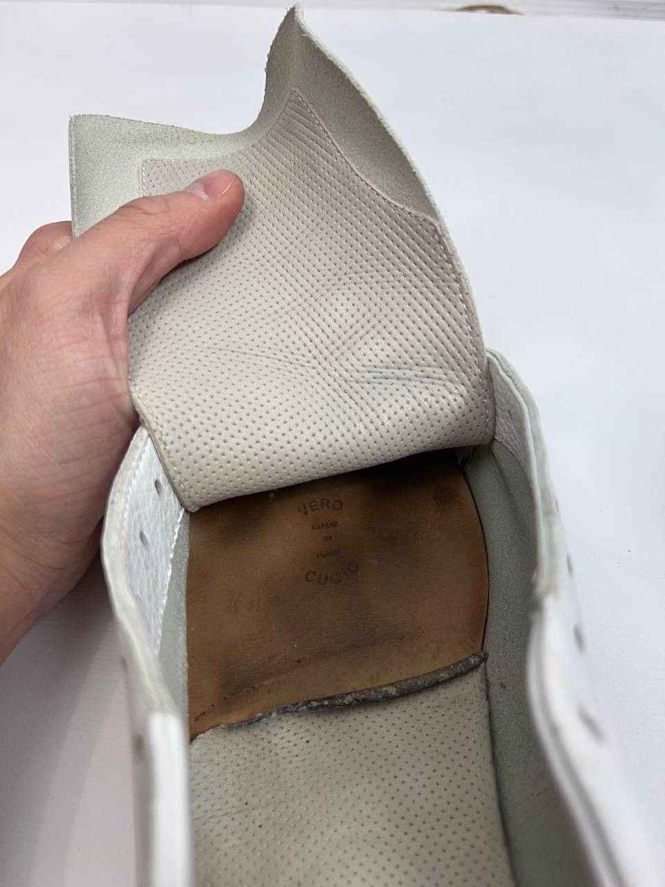 Brunello Cucinelli Brunello Cucinelli leather low trainers size 42 Size US 9 / EU 42 - 3 Thumbnail