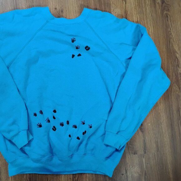Other Vintage Noah's Ark Jesus Christian Moses Crewneck Sweatshirt Size US L / EU 52-54 / 3 - 8 Thumbnail