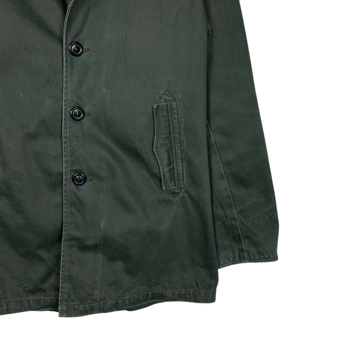 Vintage 90’s SOFTESKINE Olive Green Casual Jacket #2652-C119 Size US S / EU 44-46 / 1 - 4 Thumbnail